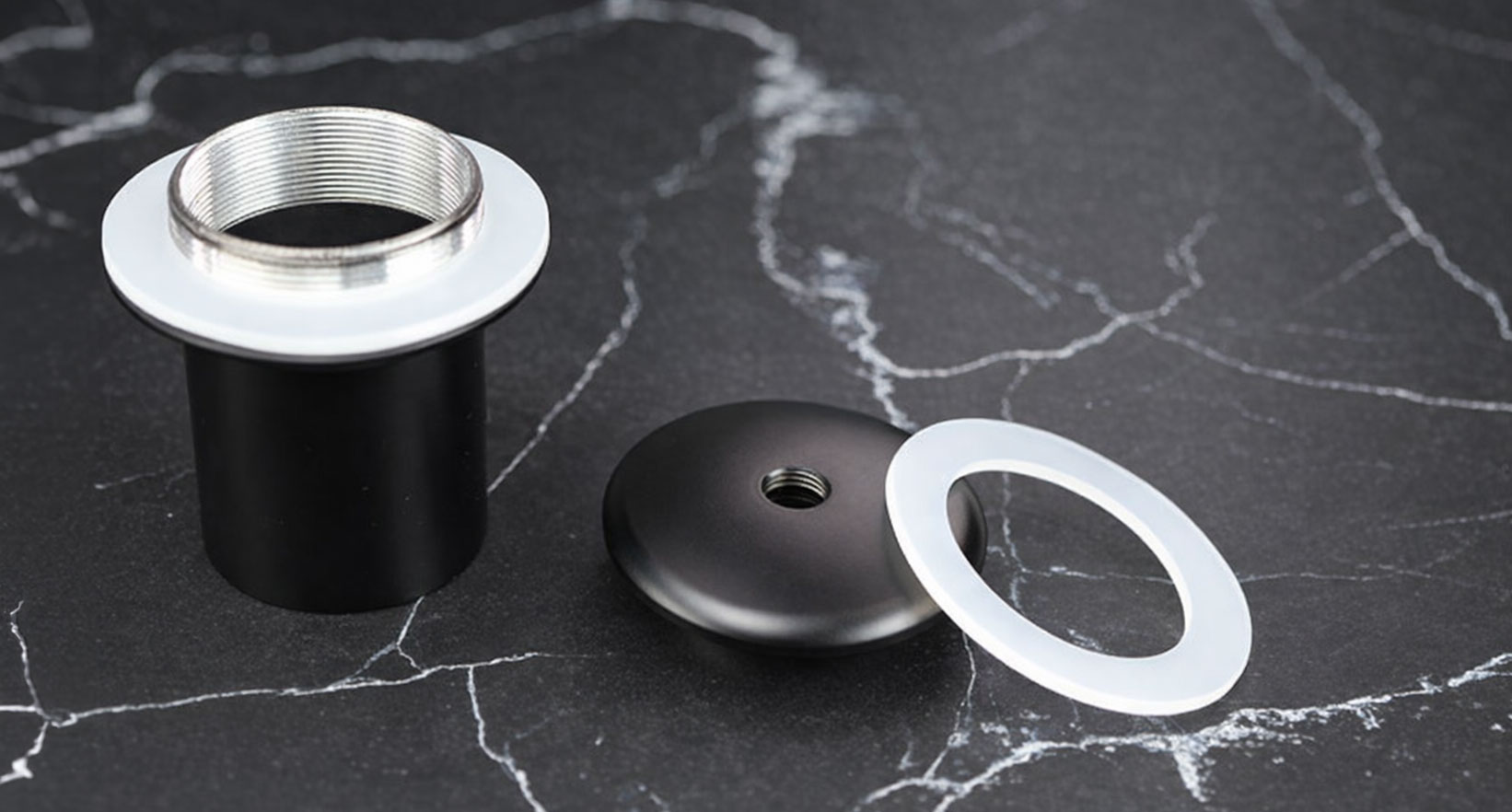 Douille E27 DomeClamp – Système de fixation pour structure décorative suspendu - finition noir